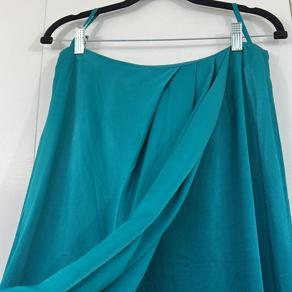 Anthropologie Teal Maxi Skirt in Standard Medium - Picture 8 of 10